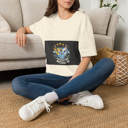 Argentina Messi  Soccer T‑Shirt — Argentina Messi 10 Fan Tee