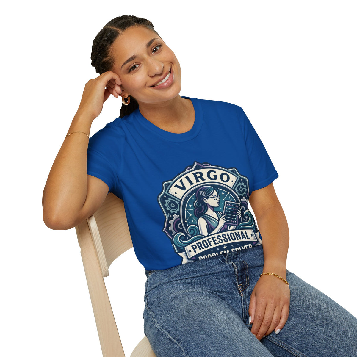 Virgo 'Professional Problem Solver' T-Shirt — Zodiac Astrology Tee for Women