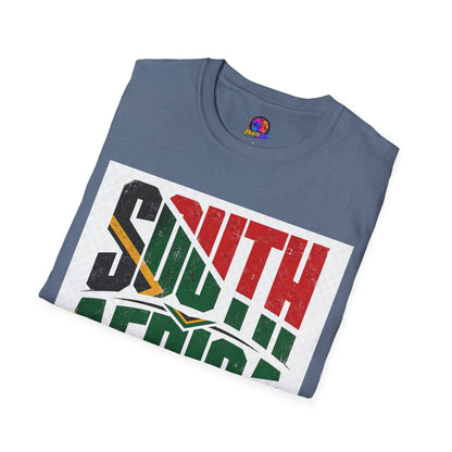 South Africa Soccer T-Shirt — Vintage Flag Football Fan Tee