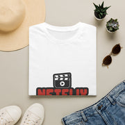 Netflix Documentary About Me Red Block Bubble Font T-Shirt - Y2K Pop Culture Graphic Tee - Trending Now - September 2026
