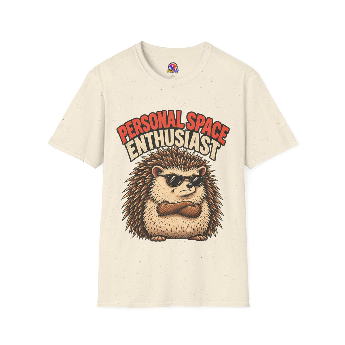 Personal Space Enthusiast T-Shirt — Funny Hedgehog Graphic Tee