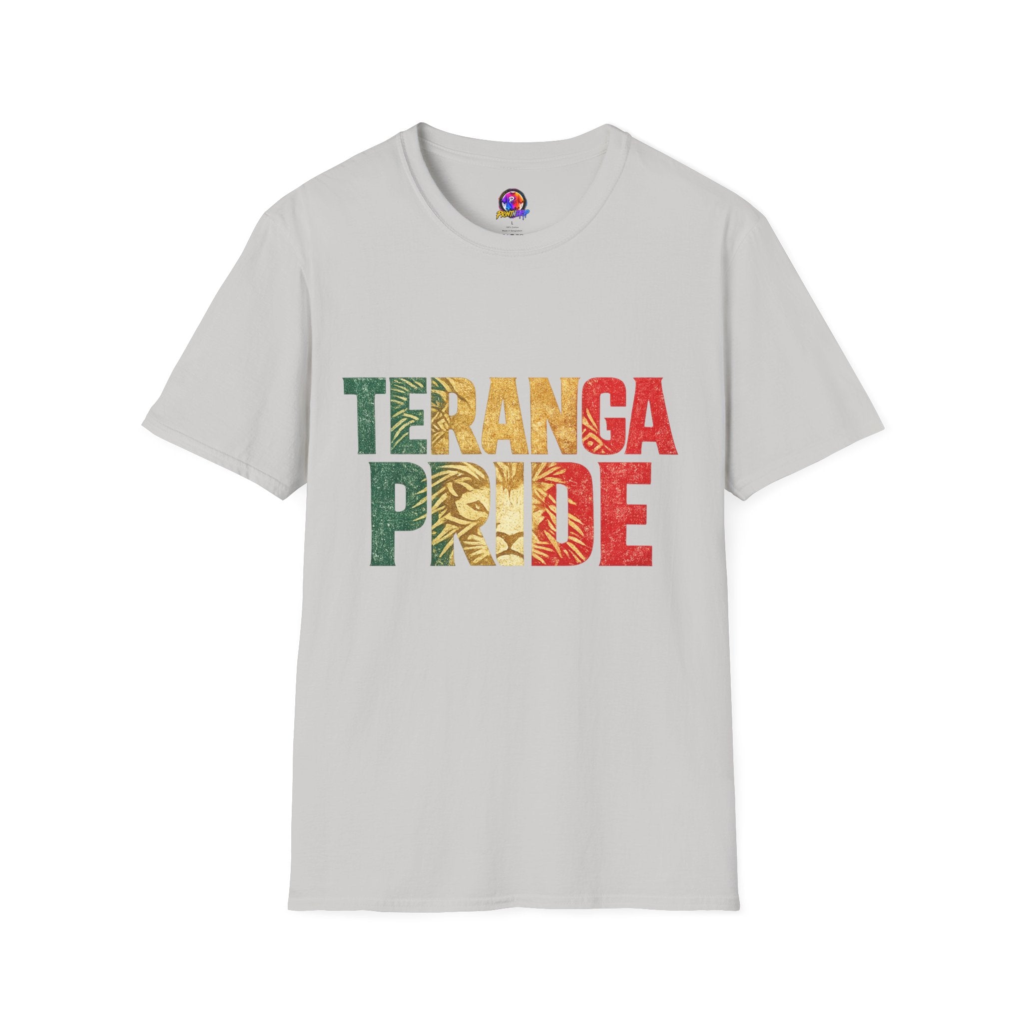 Senegal Teranga Pride T-Shirt — Senegal Flag Colors & Lion Graphic