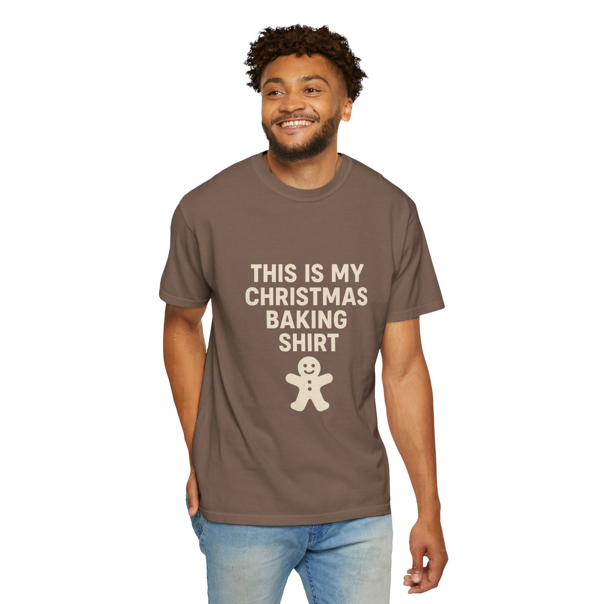 Christmas Baking Shirt — 'This Is My Christmas Baking Shirt' Tee with Gingerbread Graphic- Trending Now - October 2026