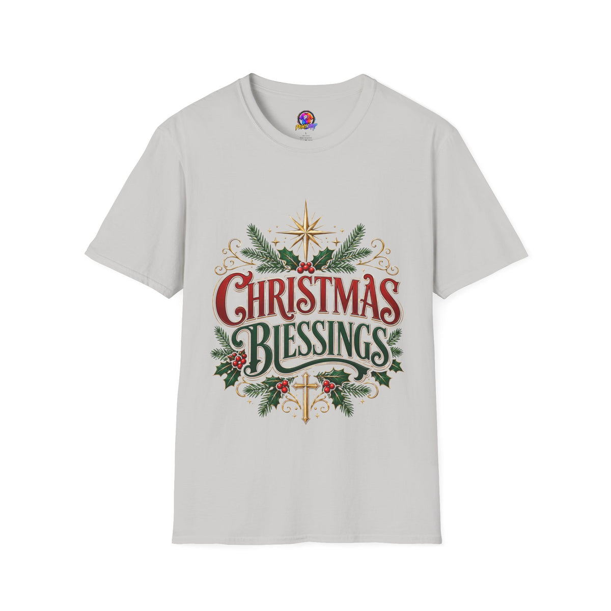 Christmas Blessings T-Shirt – Festive Holiday Graphic Tee