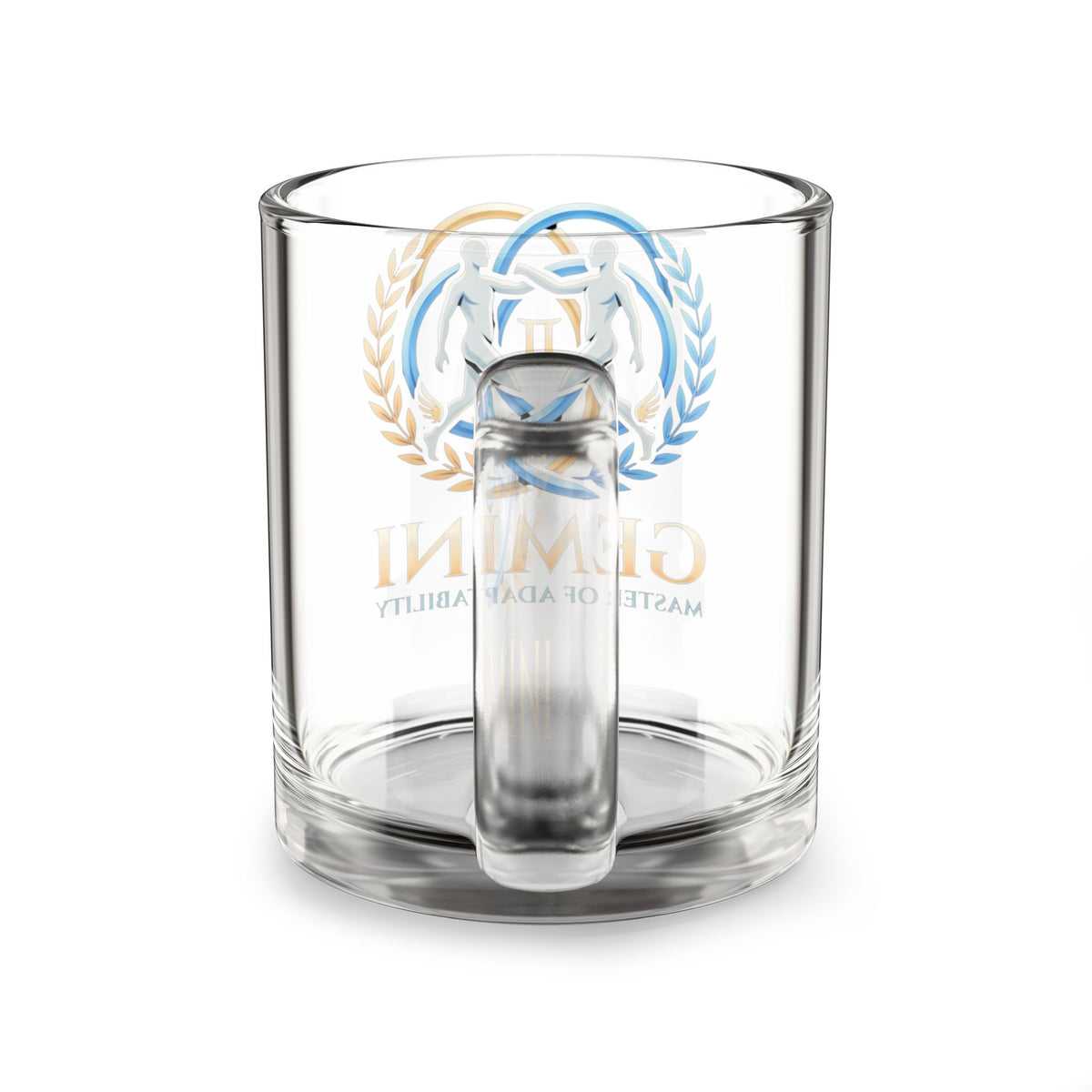 Gemini Zodiac Glass Mug – 10 oz Horoscope Coffee Cup