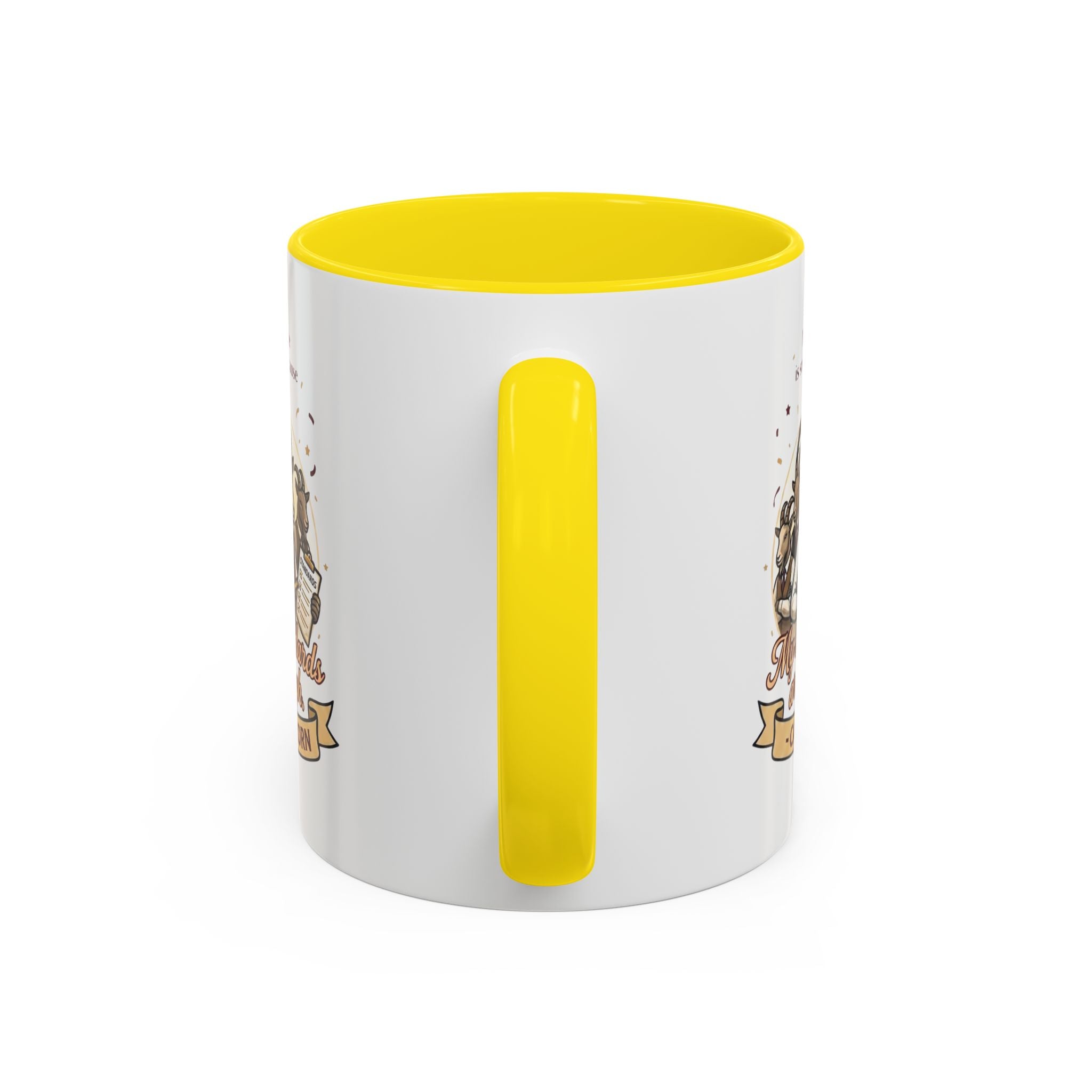 Capricorn Coffee Mug — "My Standards Are High" Zodiac Accent Mug (11/15oz)