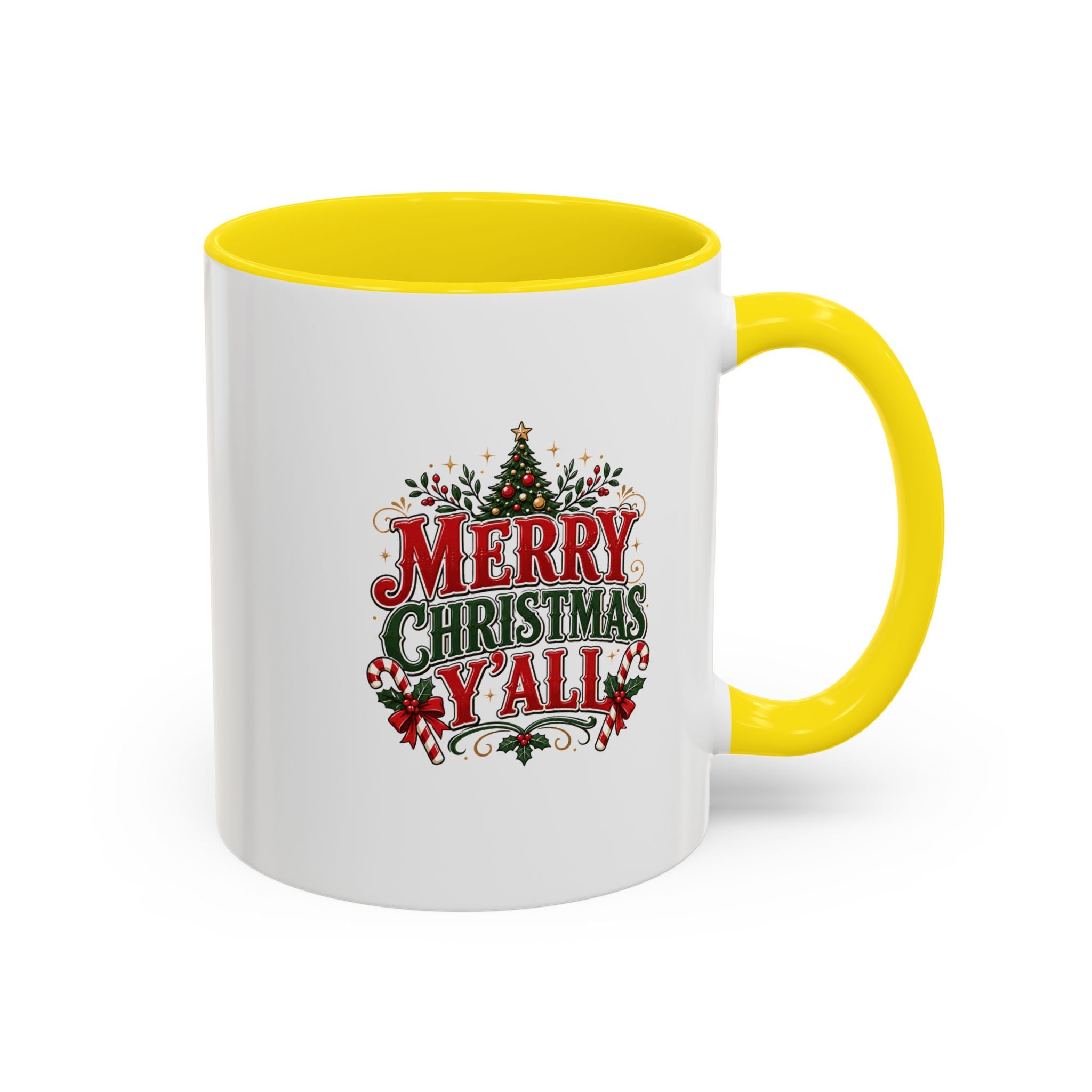 Accent Coffee Mug Merry Christmas
