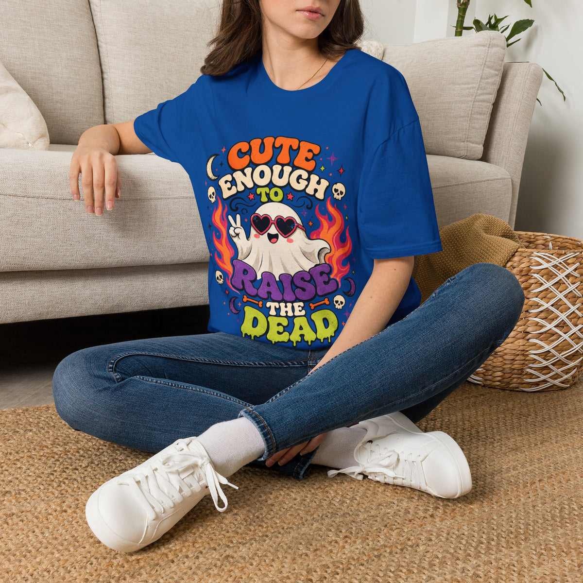 Halloween Cute Enough Unisex Softstyle T-Shirt