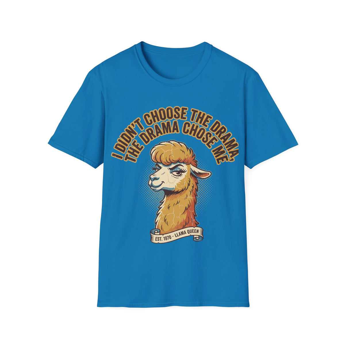 Sheep Graphic T‑Shirt — "I Don't Choose the Drama, the Drama Chooses Me" - Trending Now - September 2026