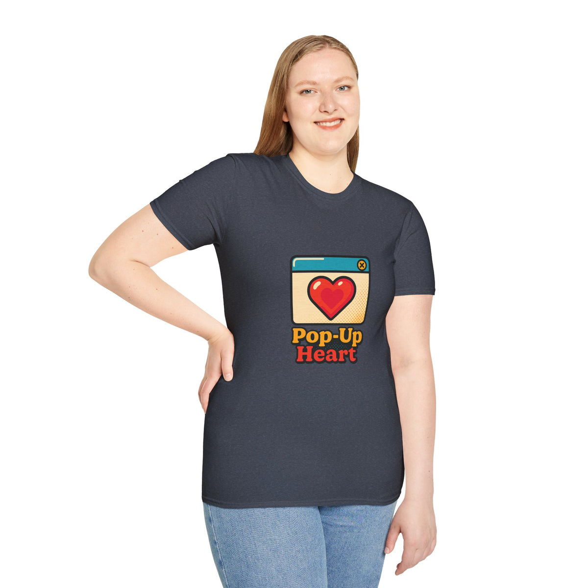 Pop-Up Heart T-Shirt — Cute Retro Heart Graphic Tee - Trending Now - October 2026