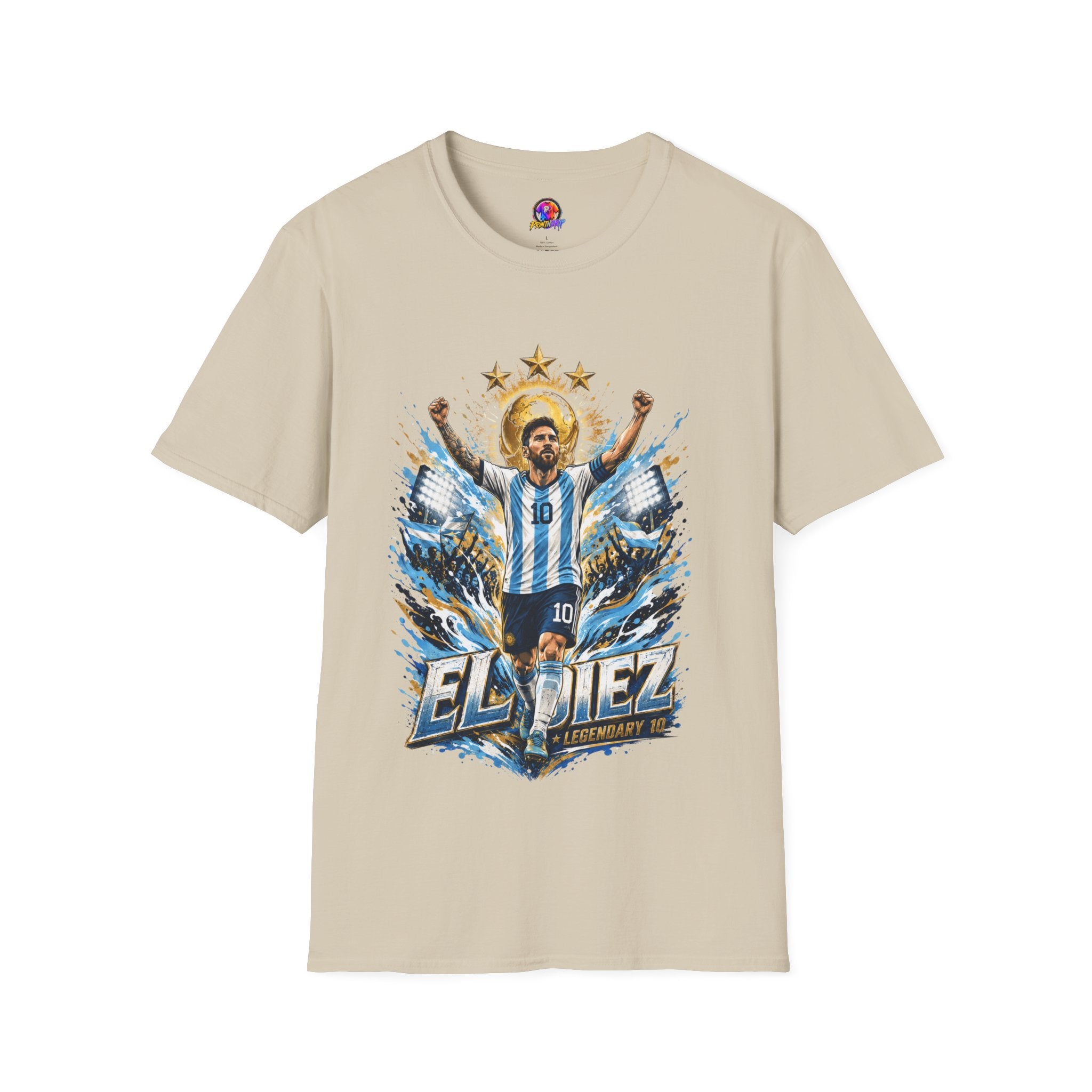 Argentina Soccer Legend 'El Diez' T‑Shirt