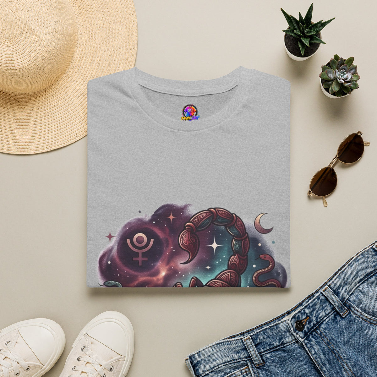 Scorpio Constellation T-Shirt — Cosmic Scorpion Zodiac Tee