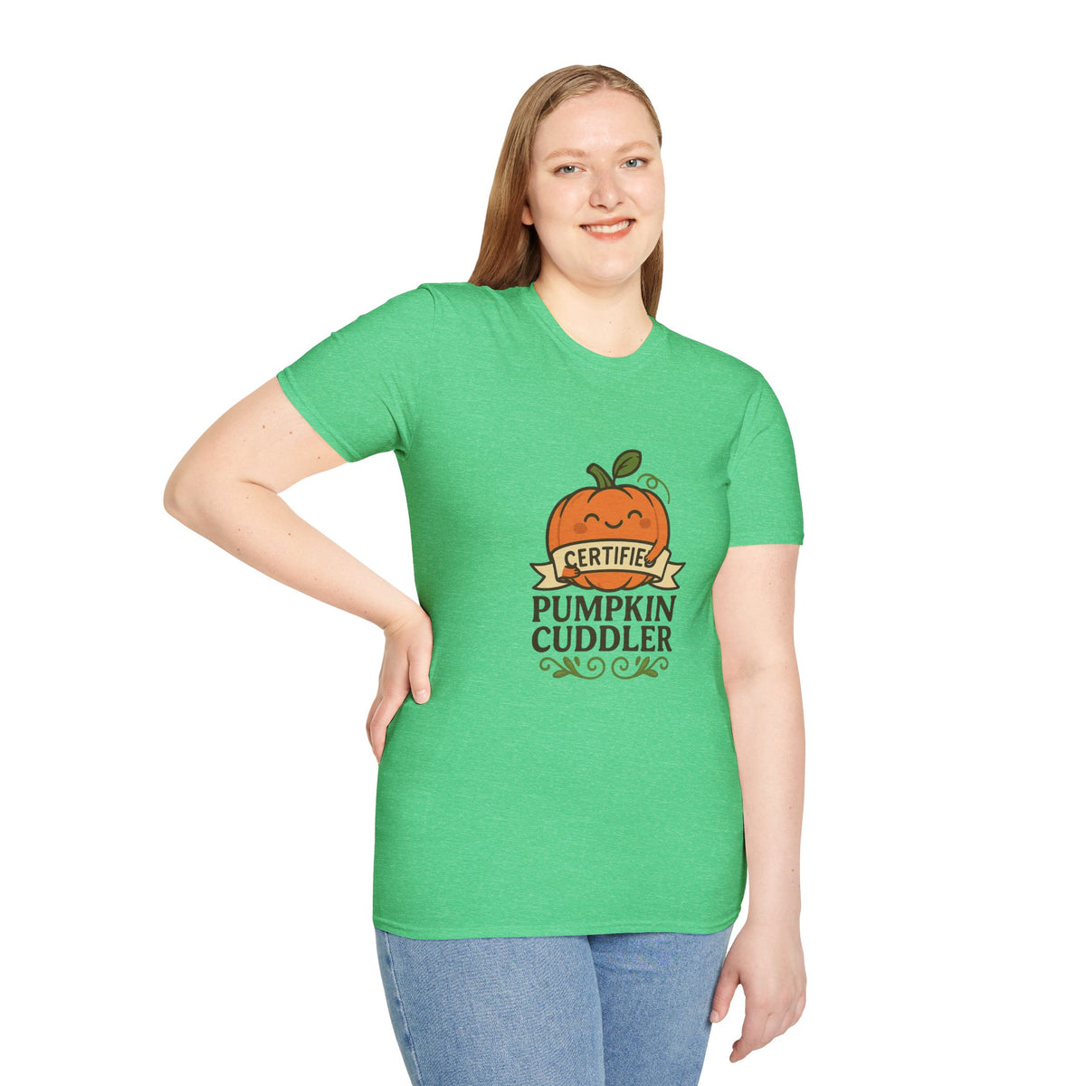Pumpkin Cuddler T-Shirt — Cute Fall Pumpkin Graphic Tee - Trending Now - October 2026