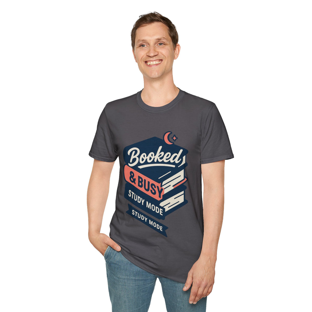 Booked & Busy T‑Shirt – Librarian/Book Lover Reading Gift - Trending Now - August 2026