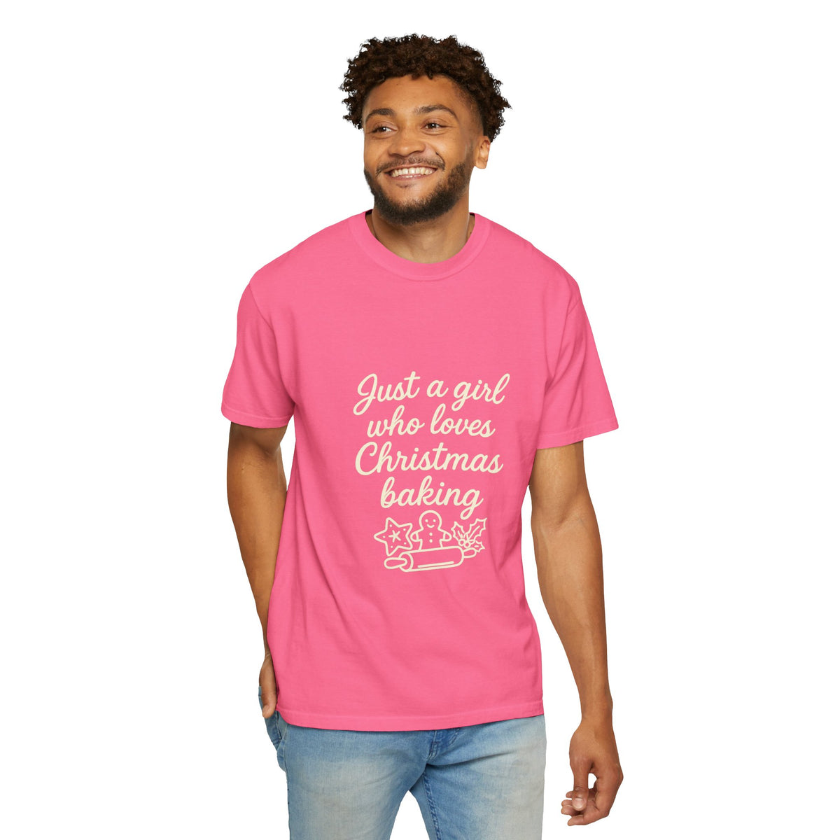 Christmas Baking T-Shirt — "Just a Girl Who Loves Christmas Baking" Holiday Tee- Trending Now - October 2026