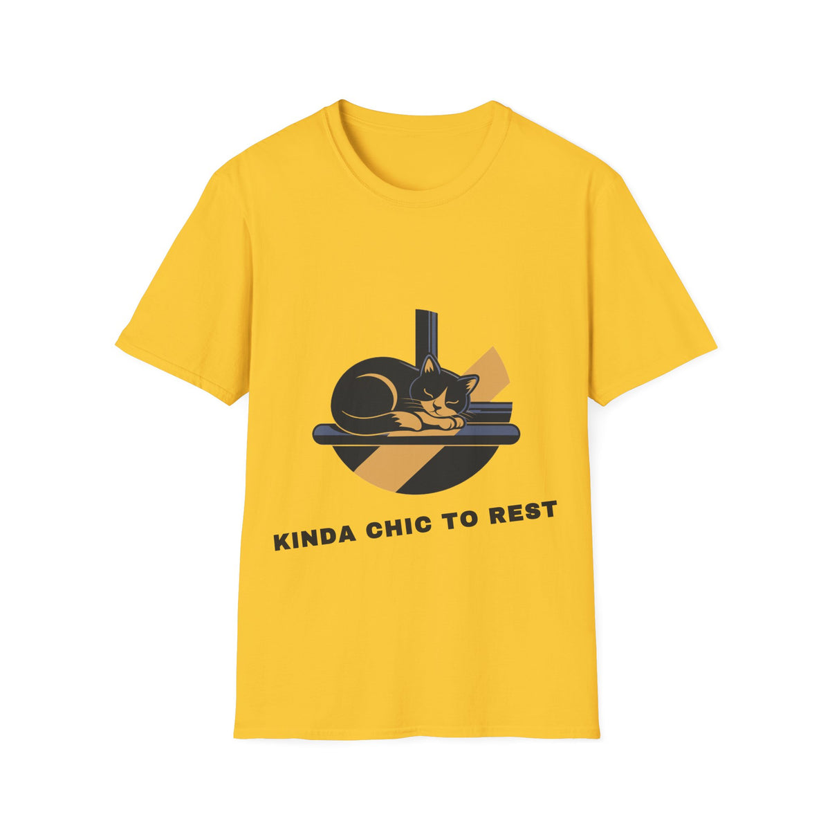 Cat Resting T-Shirt — "Kinda Chic to Rest" Graphic Tee - Trending Now - September 2026
