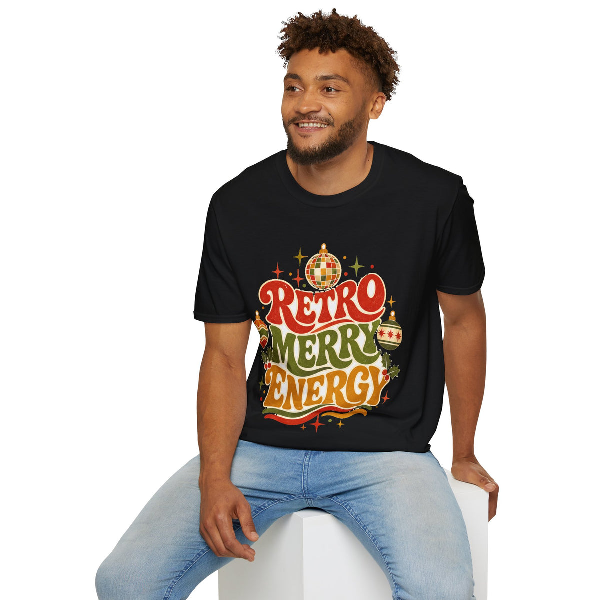 Retro Merry Energy T-Shirt
