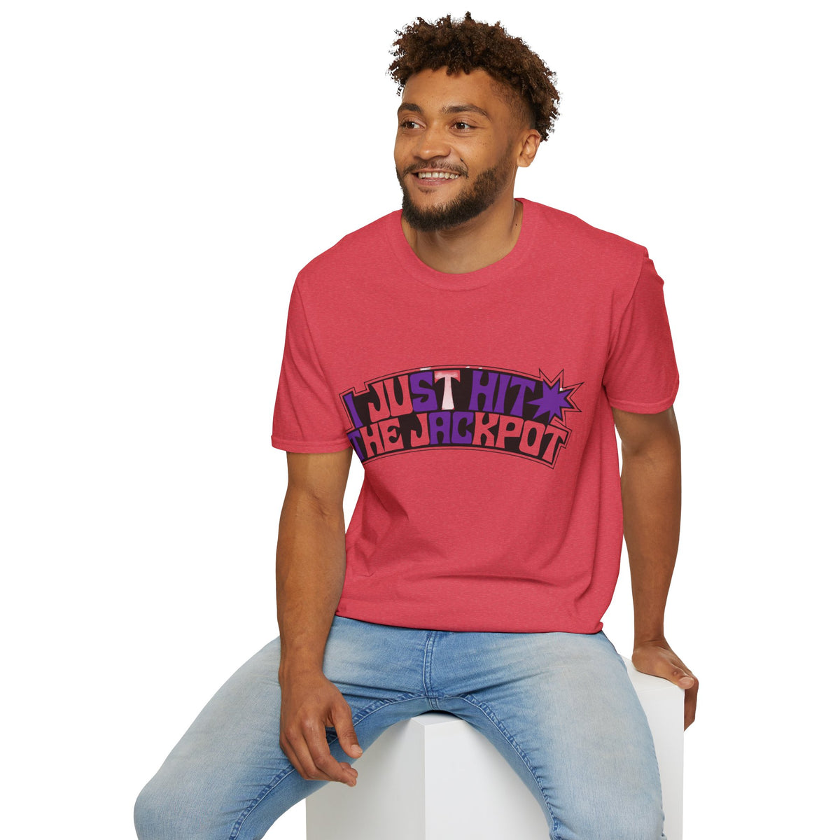 Just Hit the Jackpot T-Shirt — Retro Casino Graphic Tee - Trending Now - August 2026