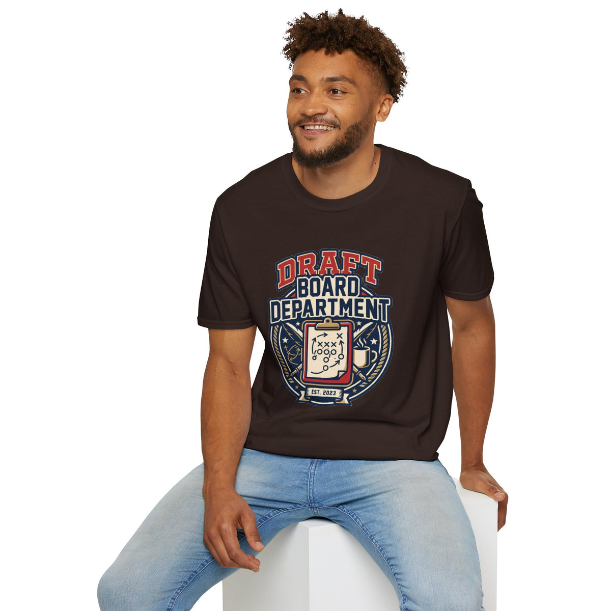 Draft Board Department Pocket Graphic T-Shirt — Vintage Skate/Streetwear Tee - Trending Now - August 2026
