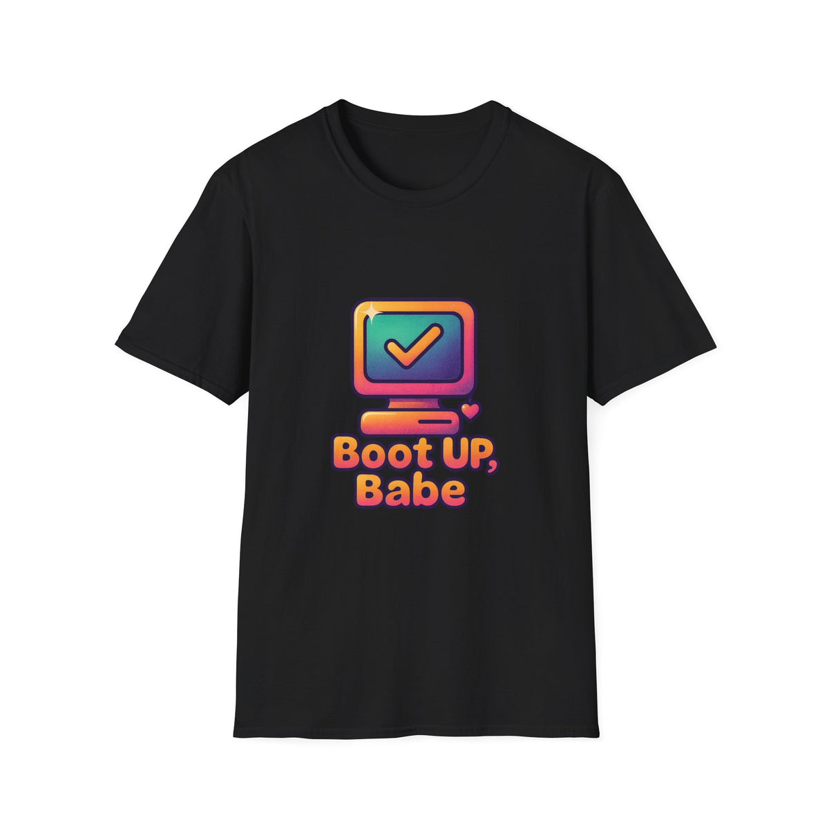 Boot Up Babe T-Shirt — Retro Computer Graphic Tee - Trending Now - October 2026
