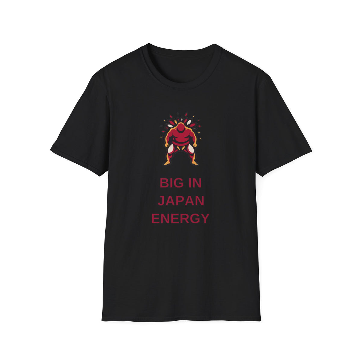 Japan Sumo Graphic T-Shirt — "Big in Japan Energy" Cotton Tee - Trending Now - August 2026