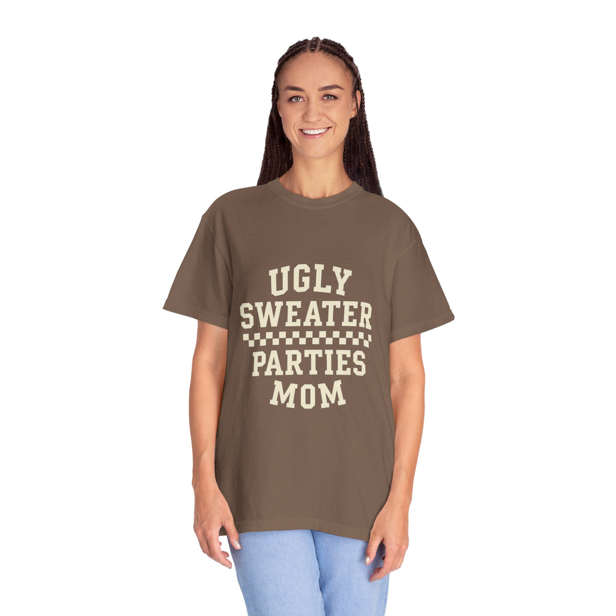 Ugly Sweater Parties Mom T-Shirt - Trending Now - October 2026