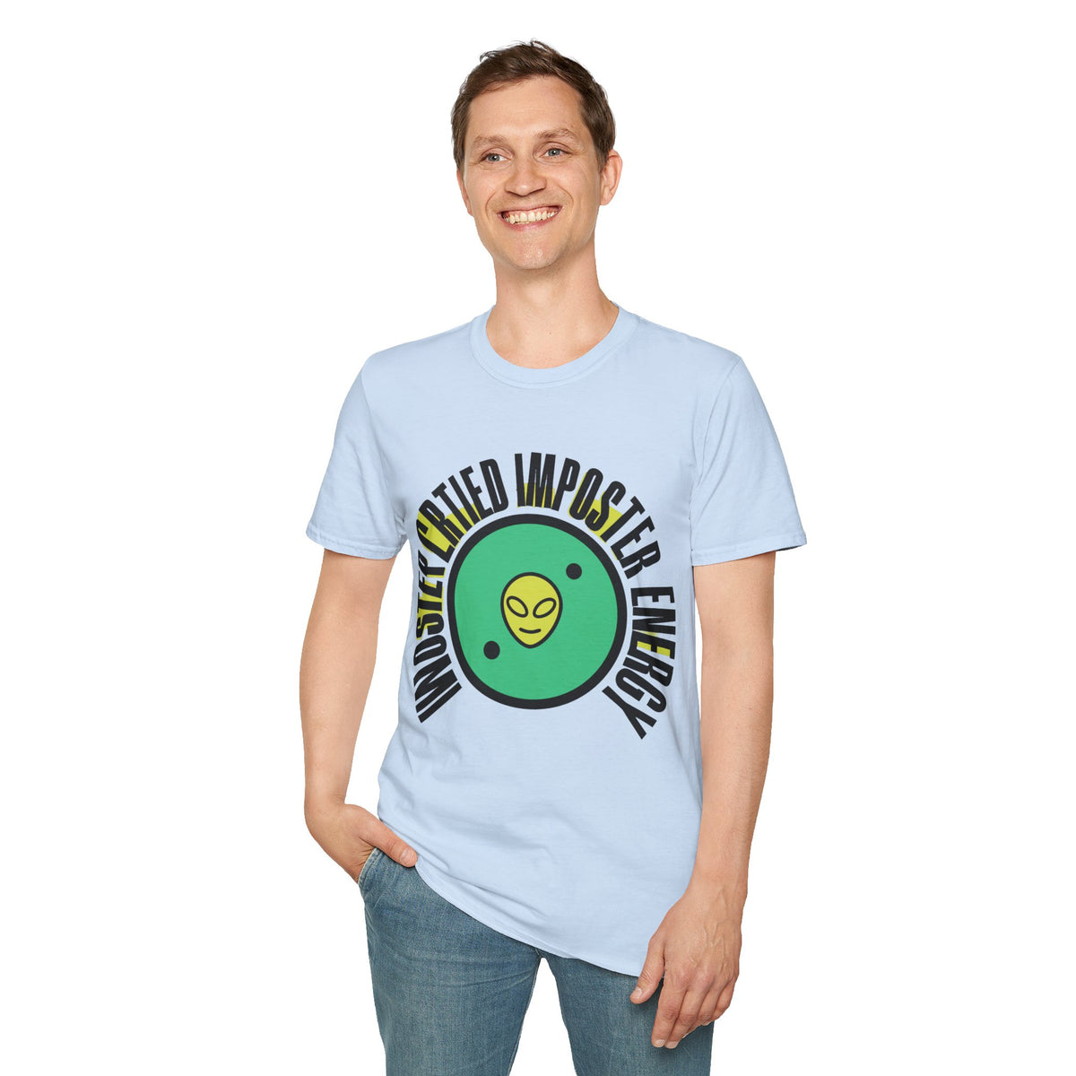Imposter Energy T-Shirt — Playful Avocado Graphic Tee - Trending Now - August 2026