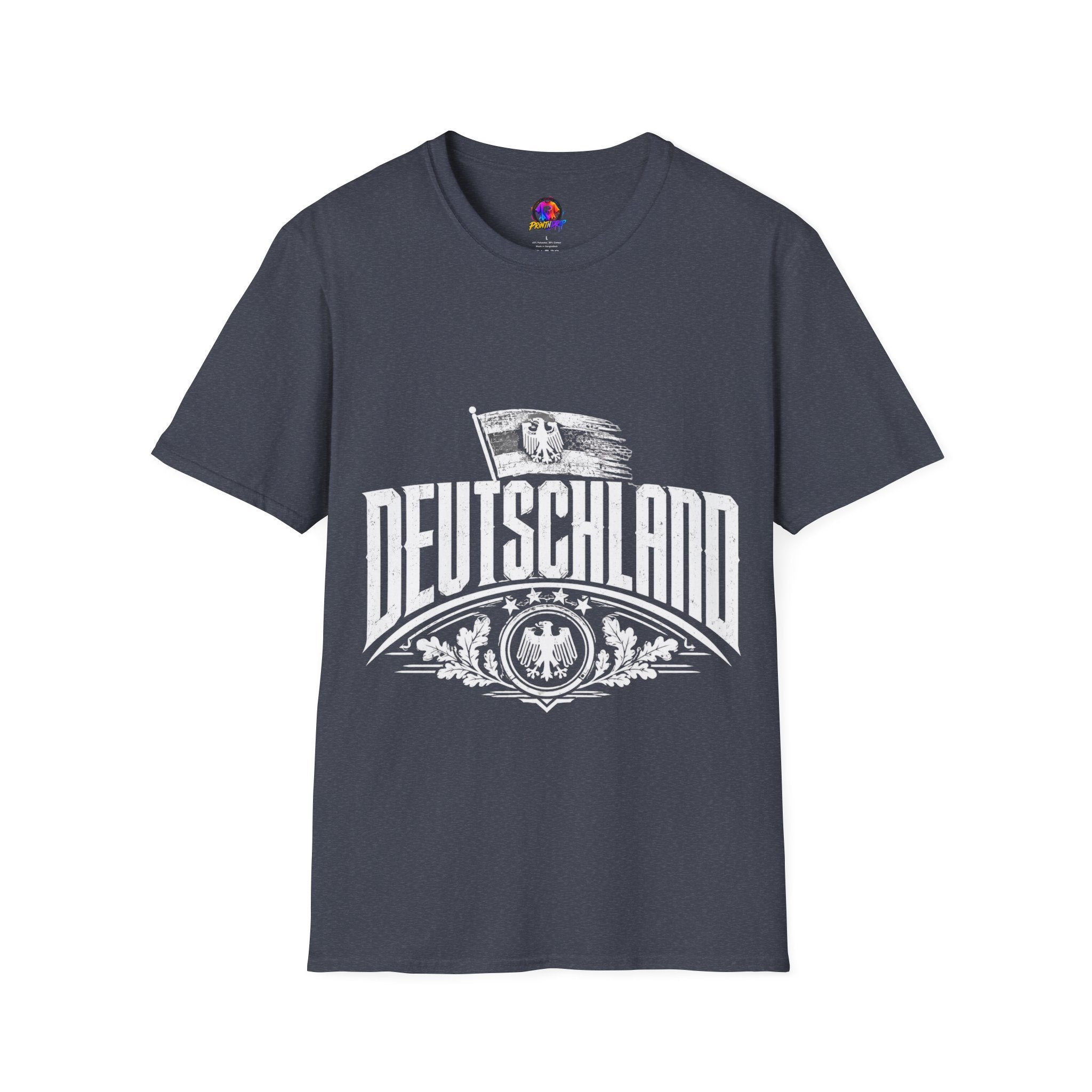 Germany Deutschland T-Shirt — Vintage German Crest Soccer Fan Tee