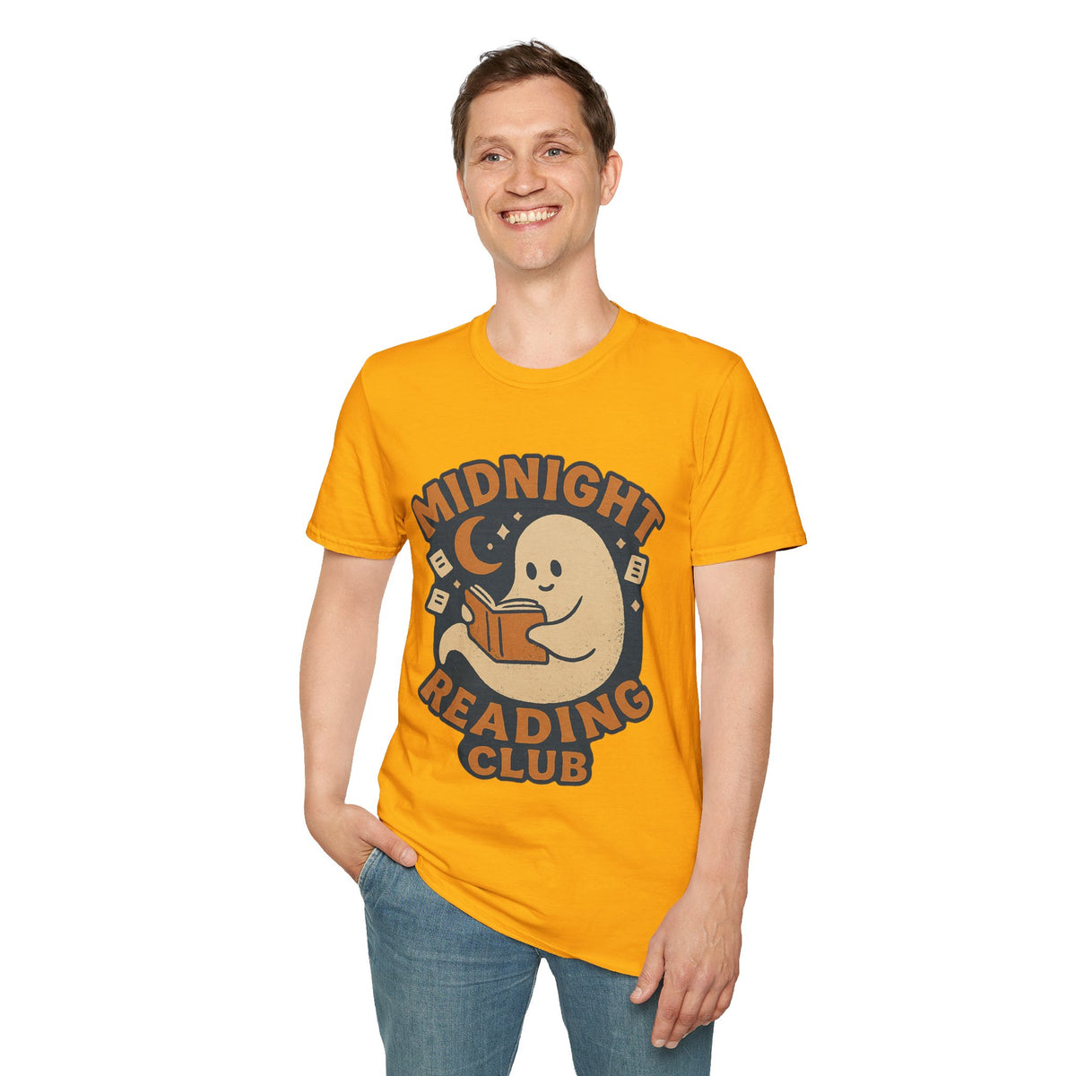 Midnight Reading Club T-Shirt — Cute Ghost Booklover Tee - Trending Now - August 2026