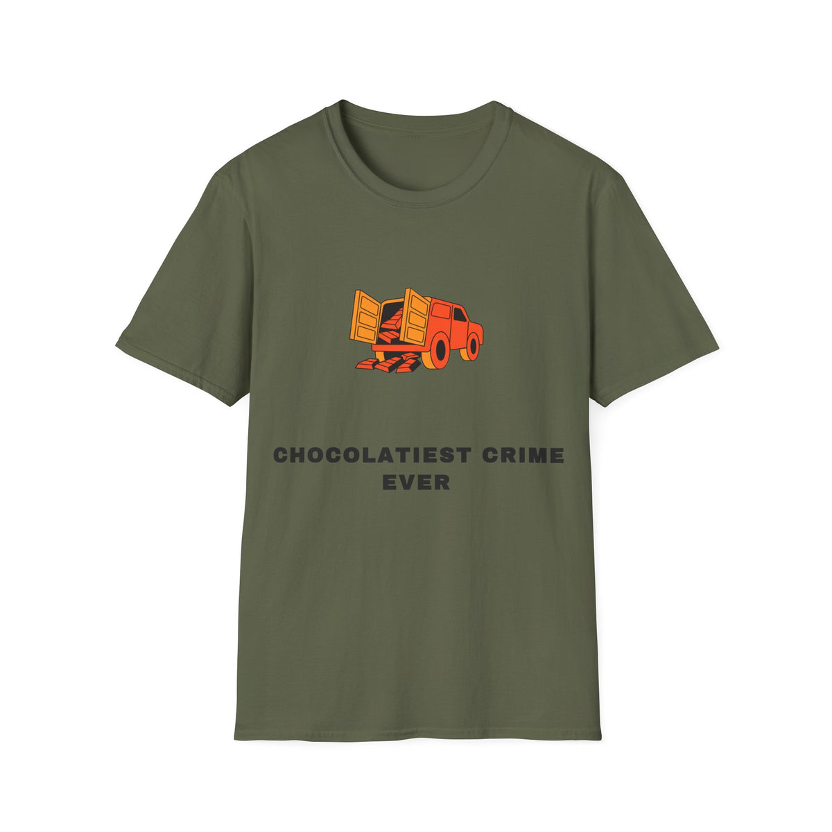 T-Shirt — "Pancollectest Crime Ever" Truck Graphic Tee - Trending Now - September 2026