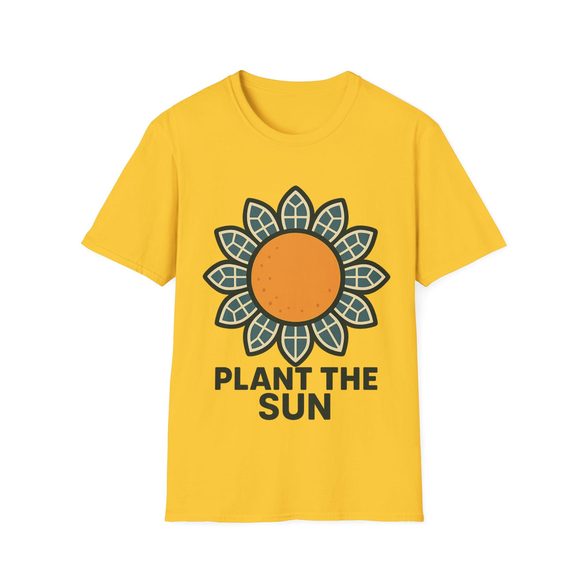 Sunflower Graphic T‑Shirt — 'Plantin' Good Vibes' Eco Floral Tee - Trending Now - September 2026