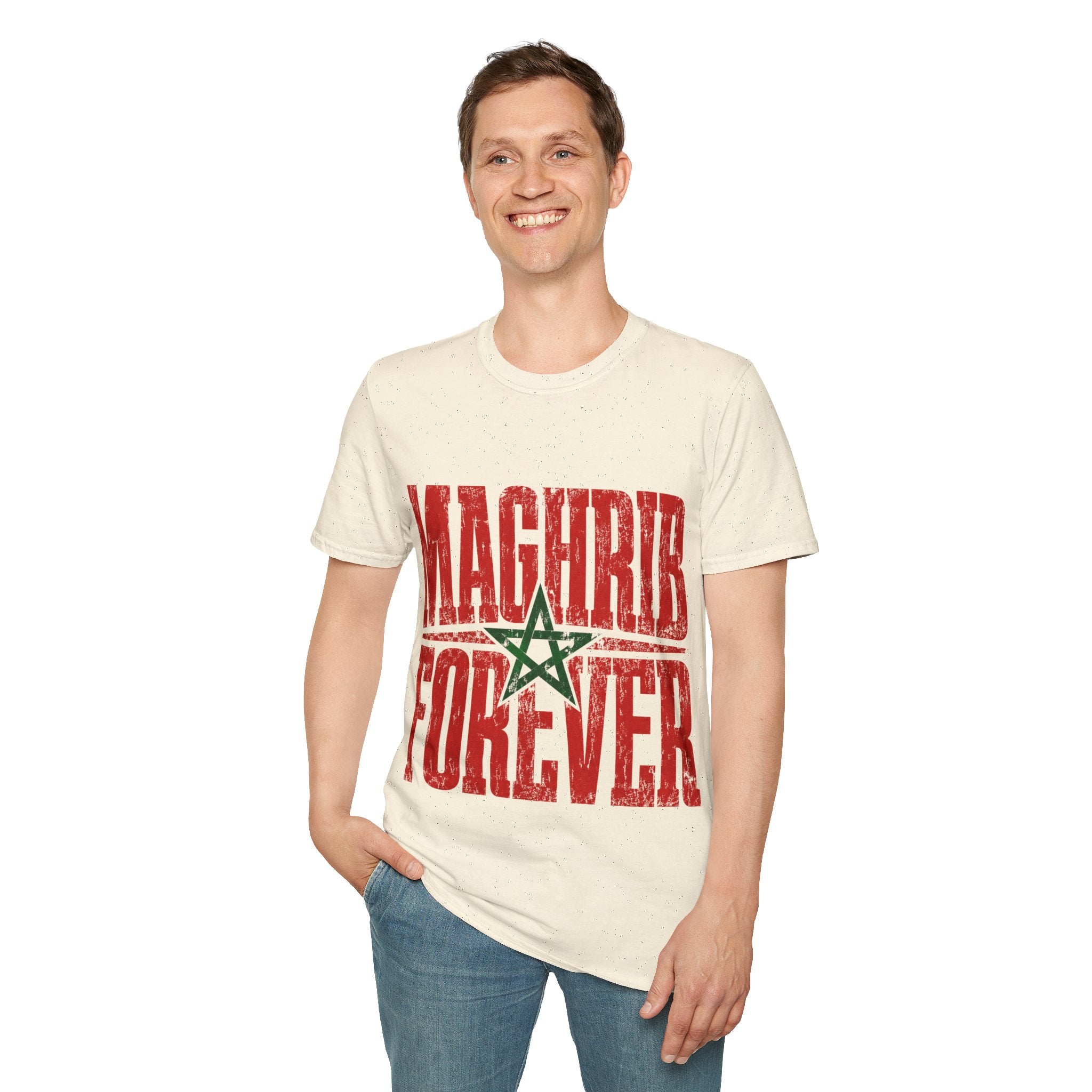 Morocco T-Shirt — Maghrib Forever Moroccan Flag Graphic Tee