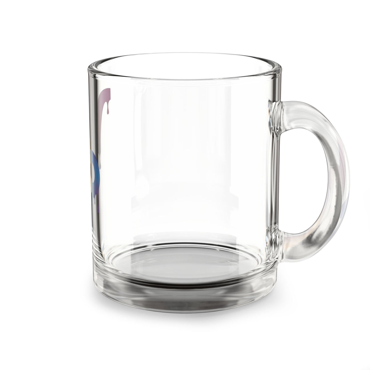 Drip Capricorn Glass Mug — 10oz Zodiac Coffee Cup
