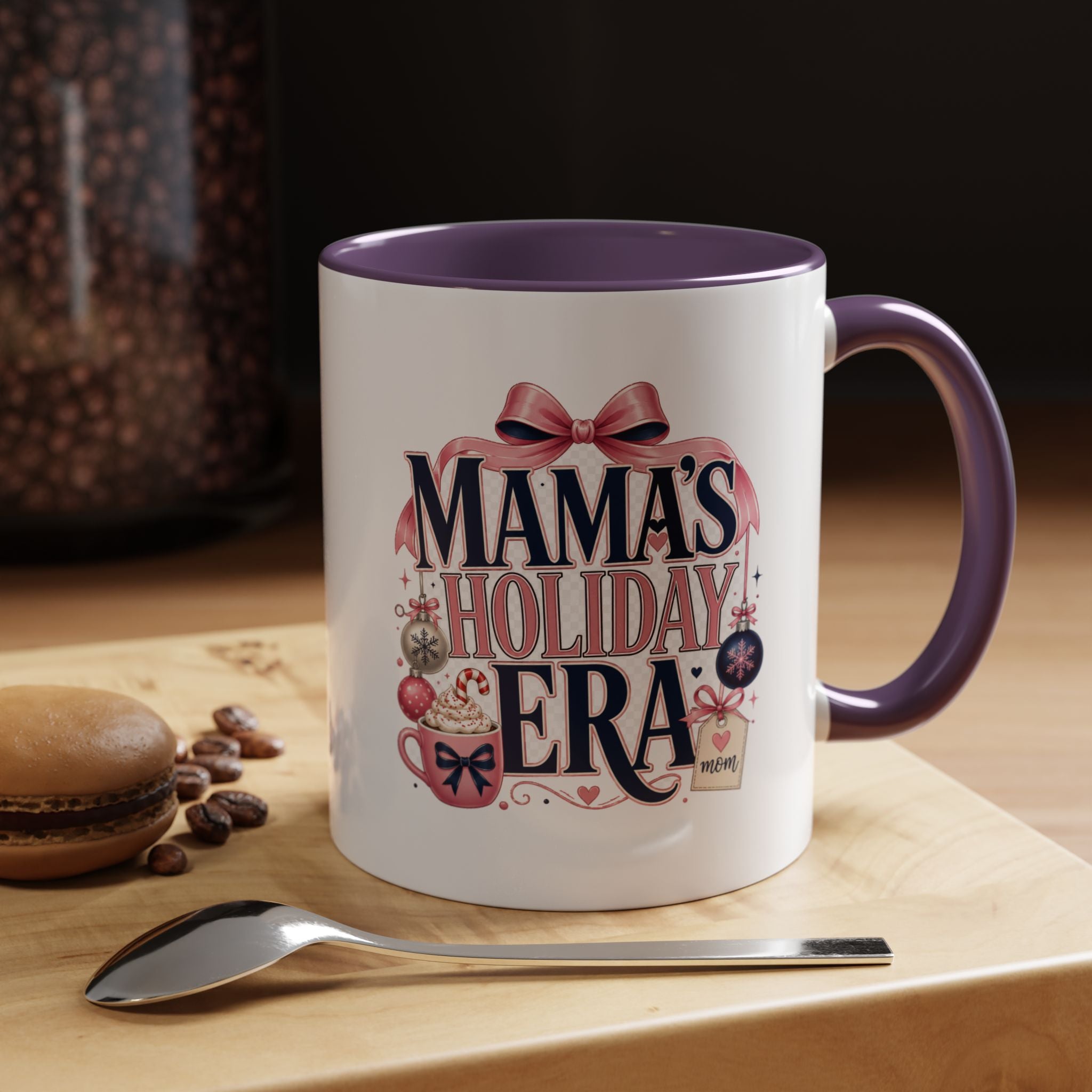 Modern Day Christmas Mama's Holiday Era Coffee Mug – Festive Christmas Mom Gift
