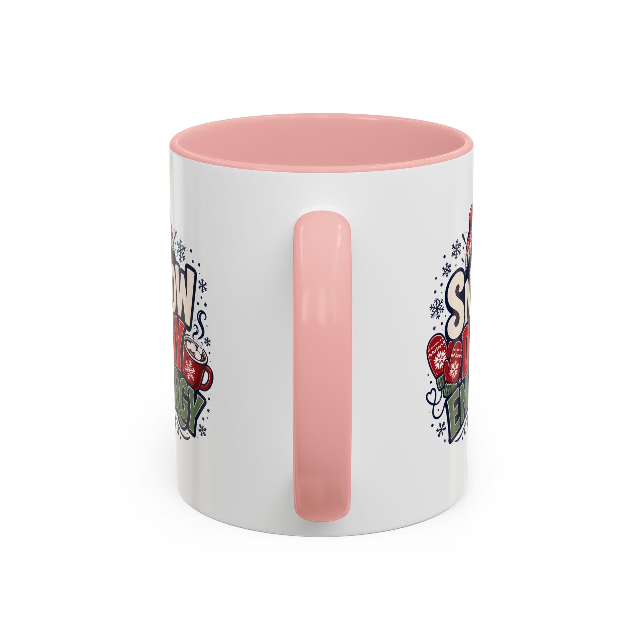 Snow Day Energy Coffee Mug — Winter Hot Cocoa Holiday Drinkware