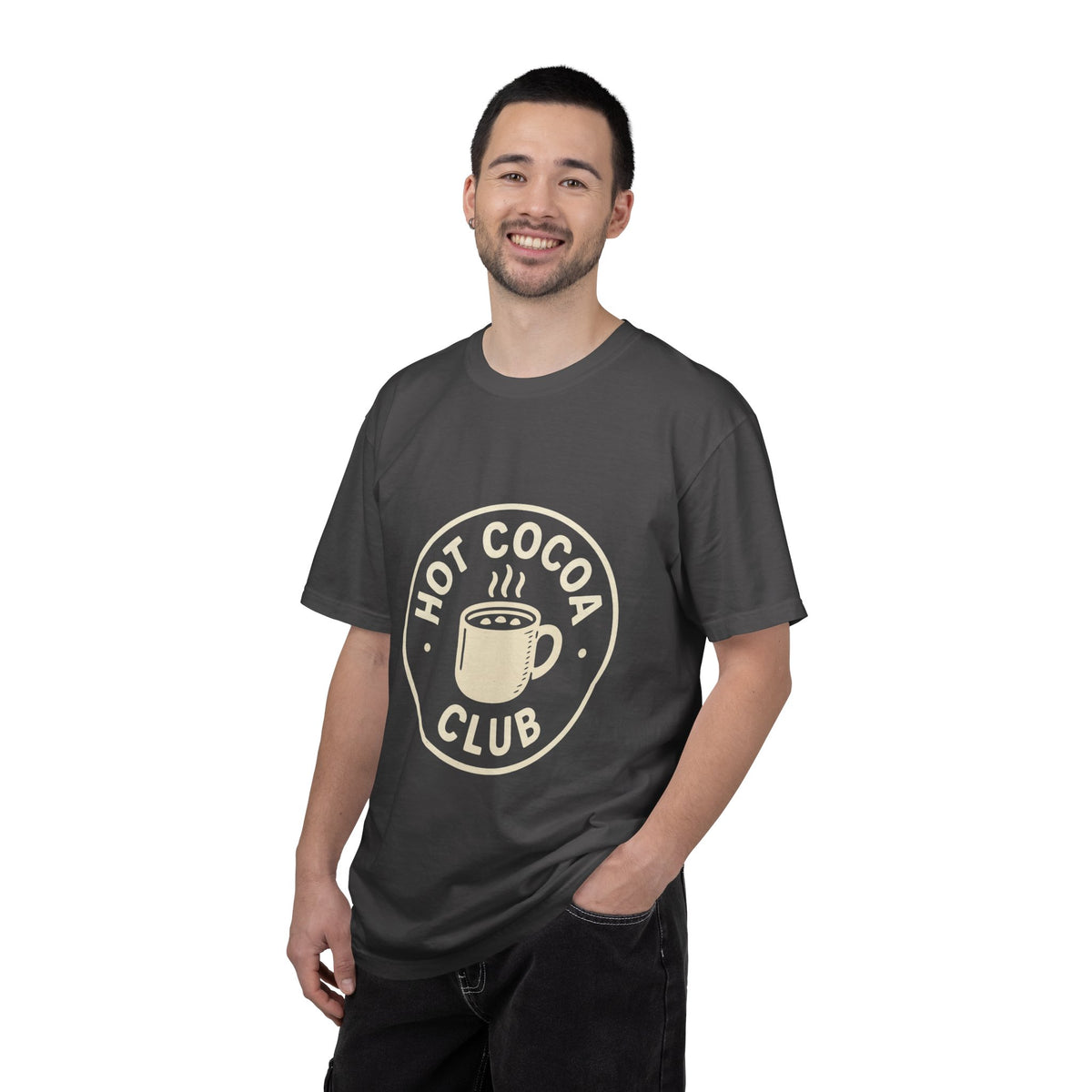 Hot Cocoa Club Winter Graphic T-Shirt - Trending Now - October 2026