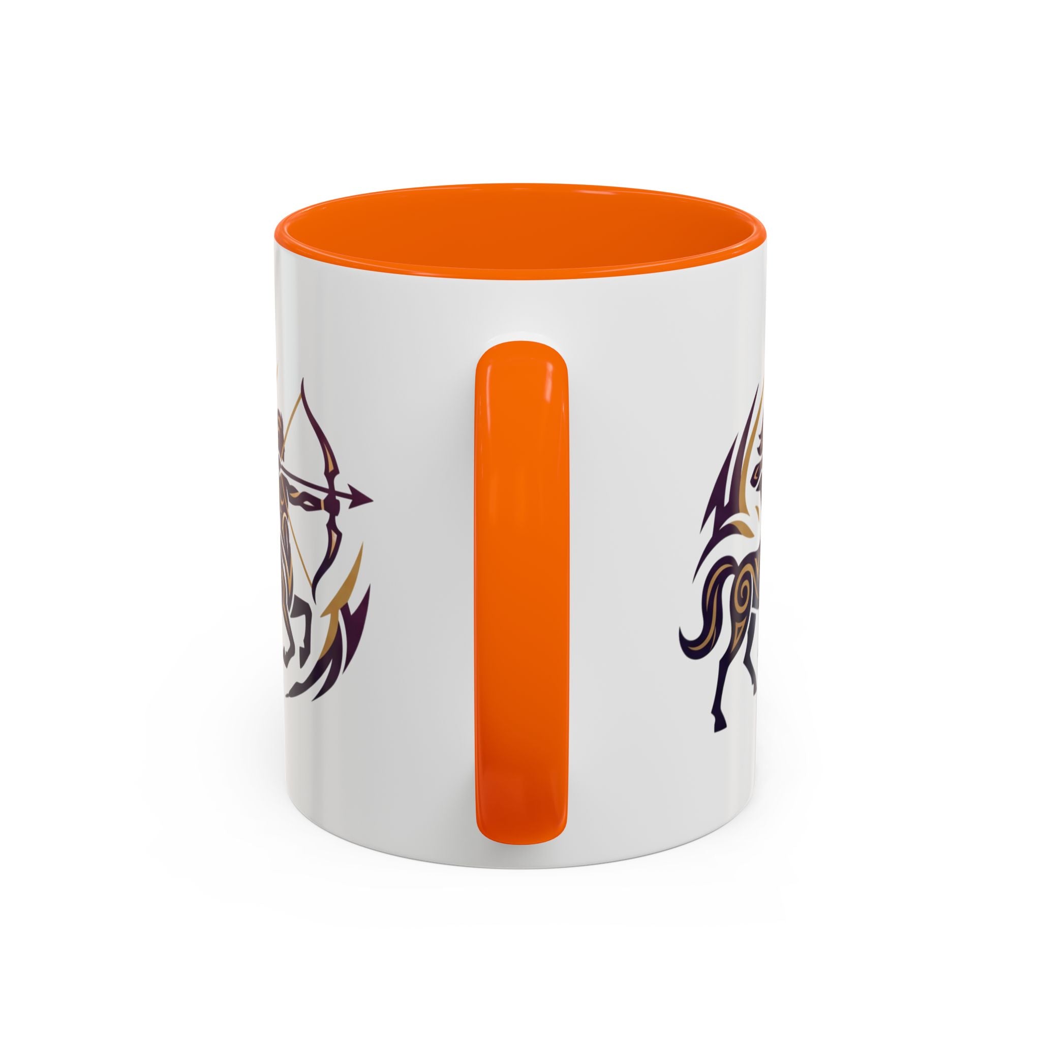 Sagittarius Zodiac Coffee Mug — Archer Centaur Astrology Accent Mug