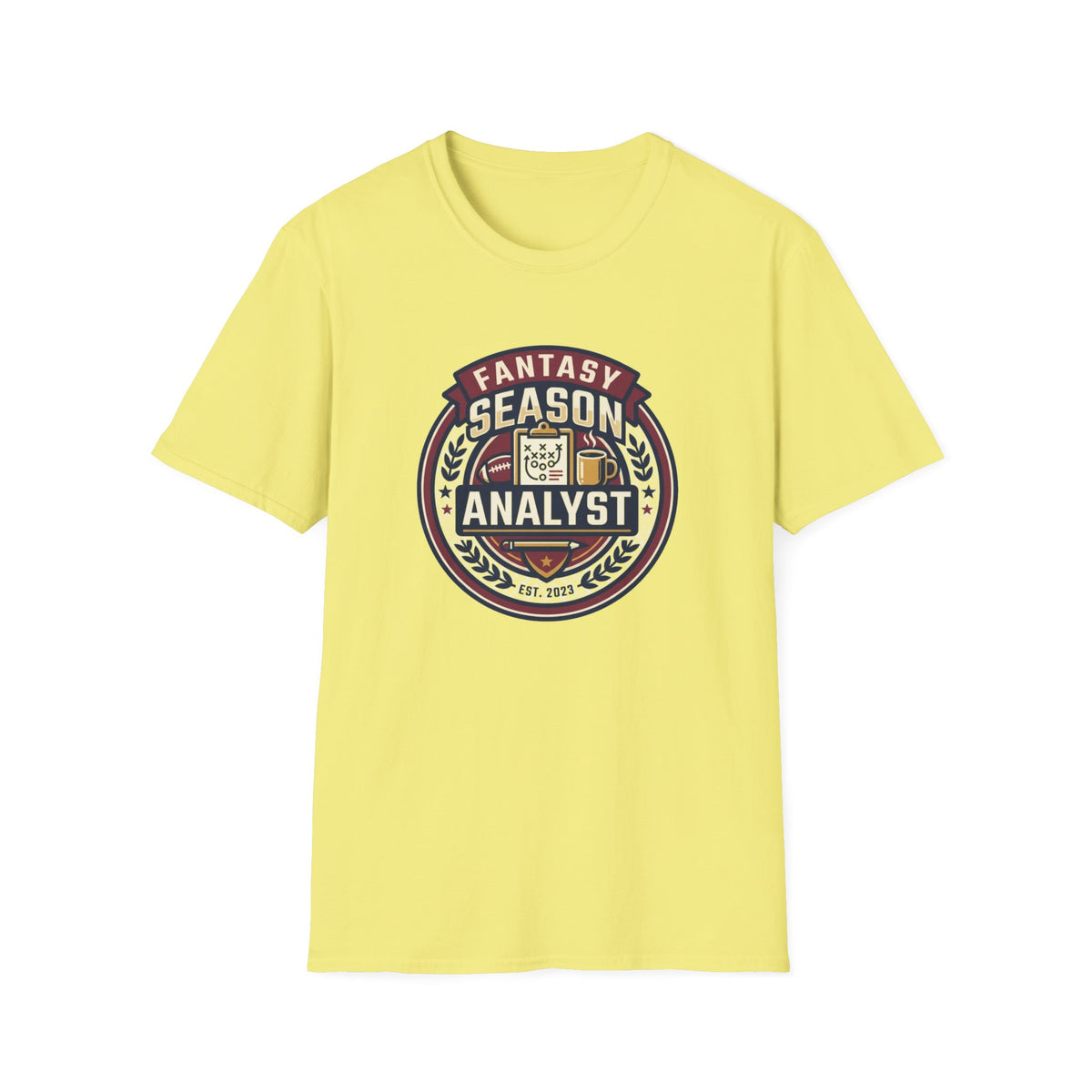 Fantasy Season Analyst T-Shirt — Fantasy Football Analyst Graphic Tee - Trending Now - August 2026