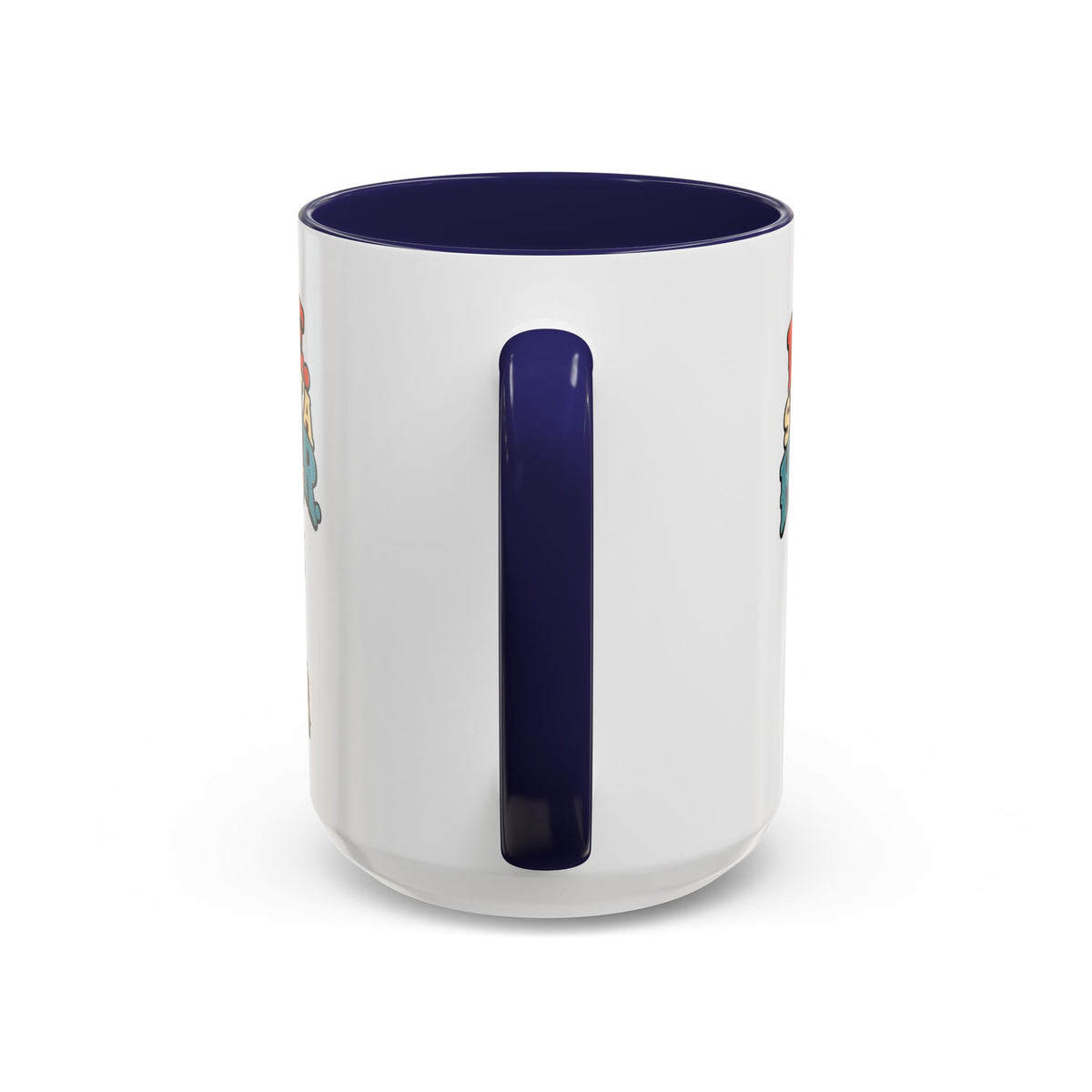 Funny And Witty "Nope Still Not Hugger" Accent Coffee Mug (11, 15oz)