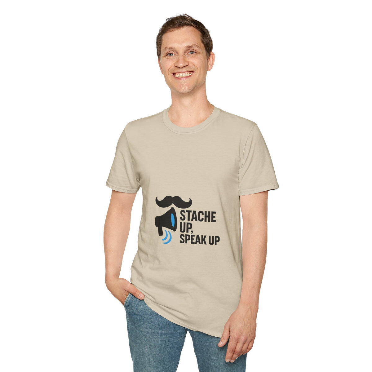 Stache Up Speak Up T-Shirt — Movember Awareness Mustache Tee - Trending Now - October 2026