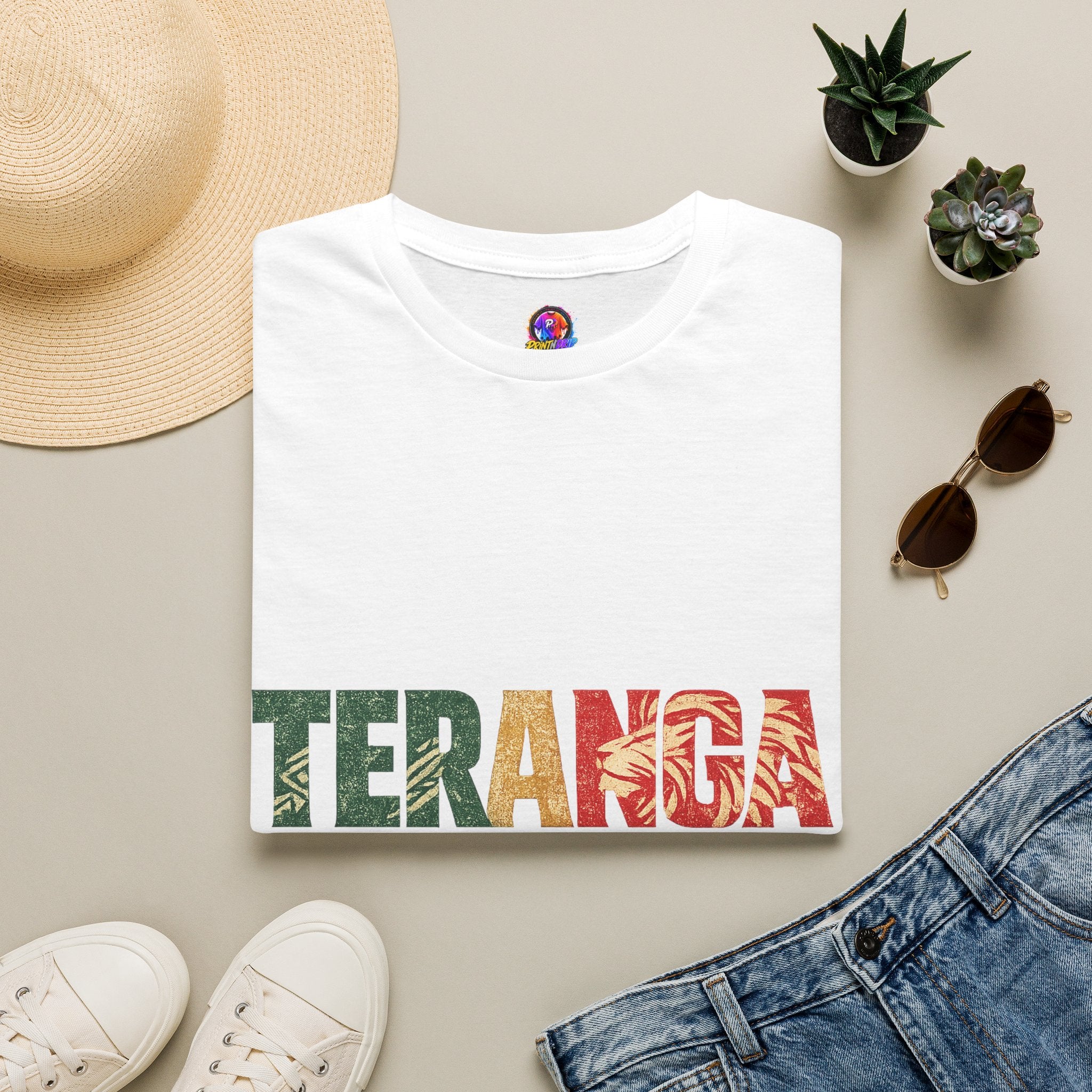 Senegal Teranga Pride T-Shirt — Senegalese Culture Floral Graphic Tee