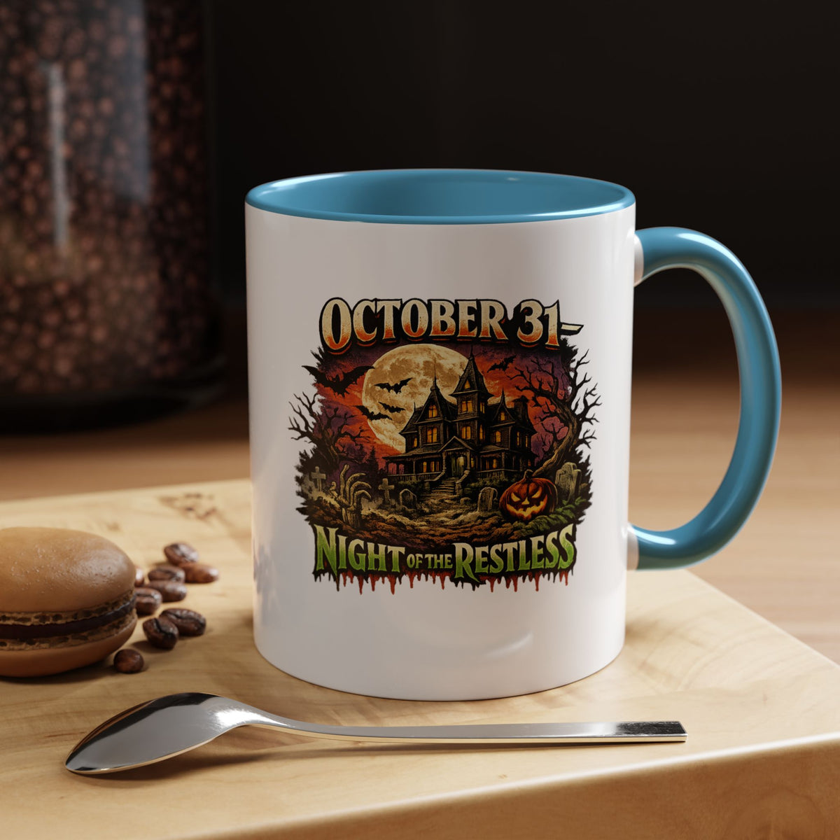 Halloween  October 31 Accent Coffee Mug