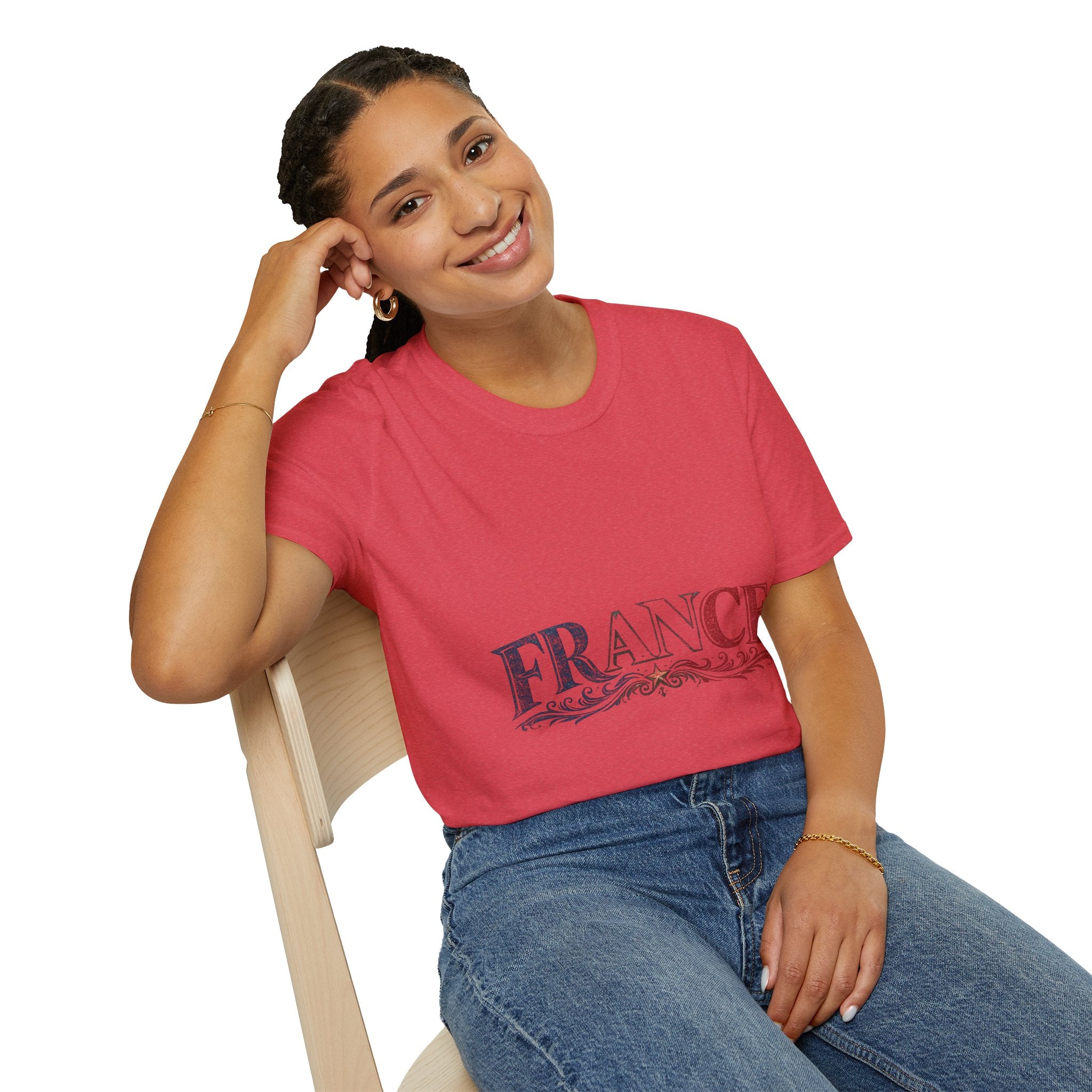 France Vintage Script T-Shirt