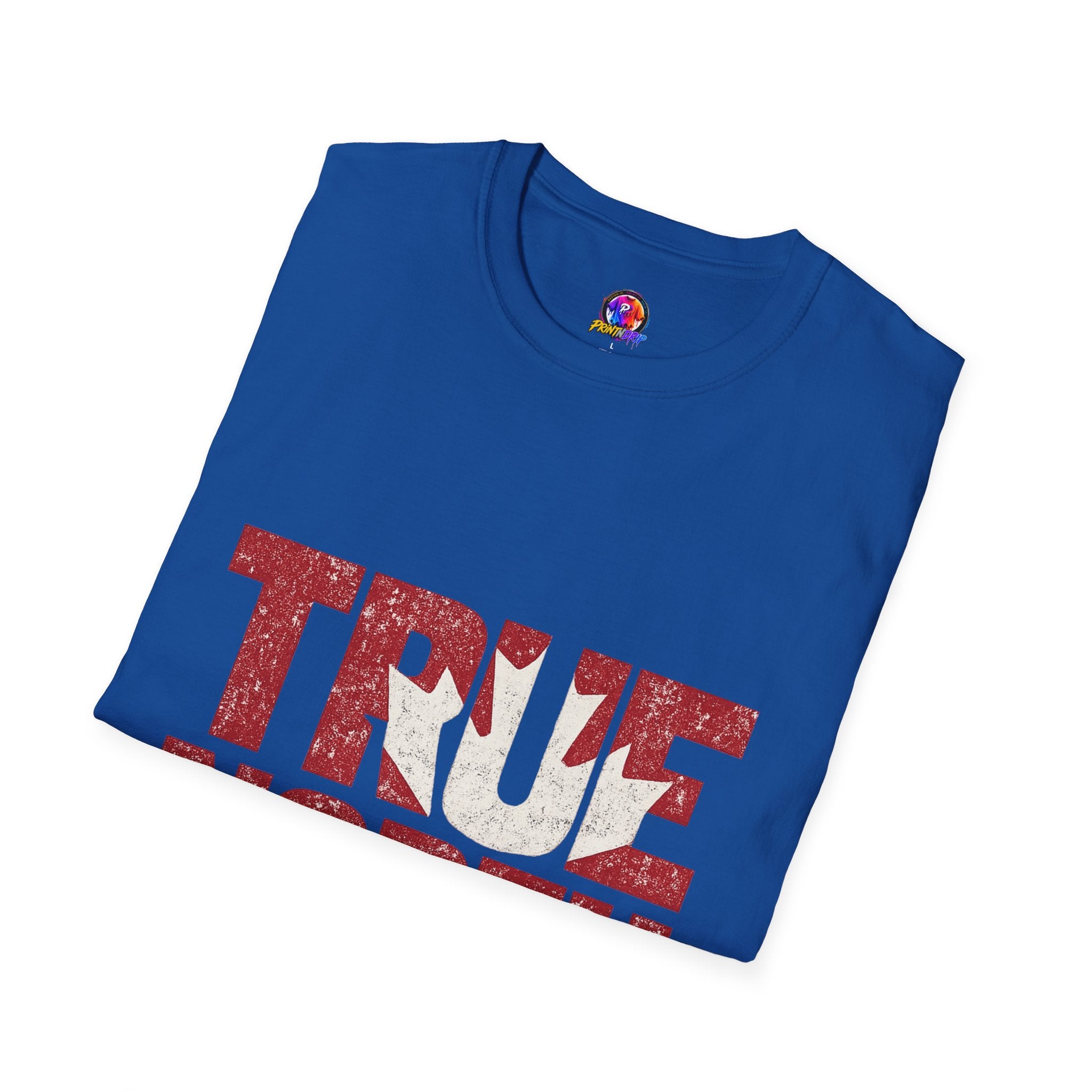 Canada True North Football T-Shirt — Vintage Canadian Leafs Sports Tee