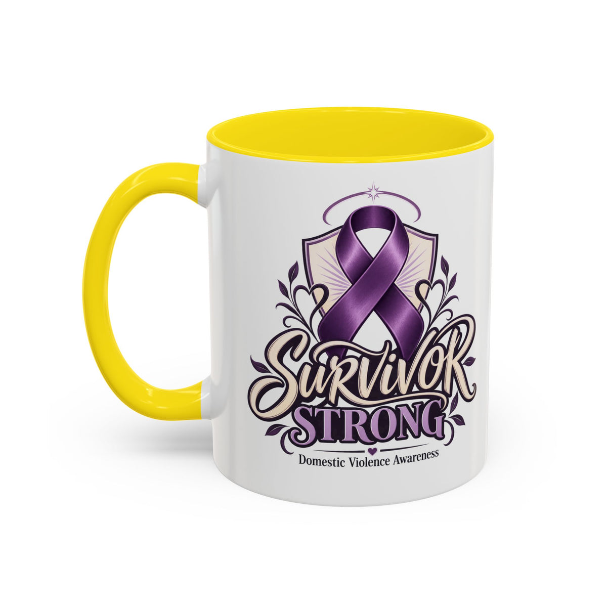 Domestic Violence Awareness Survivor Strong Coffee Mug