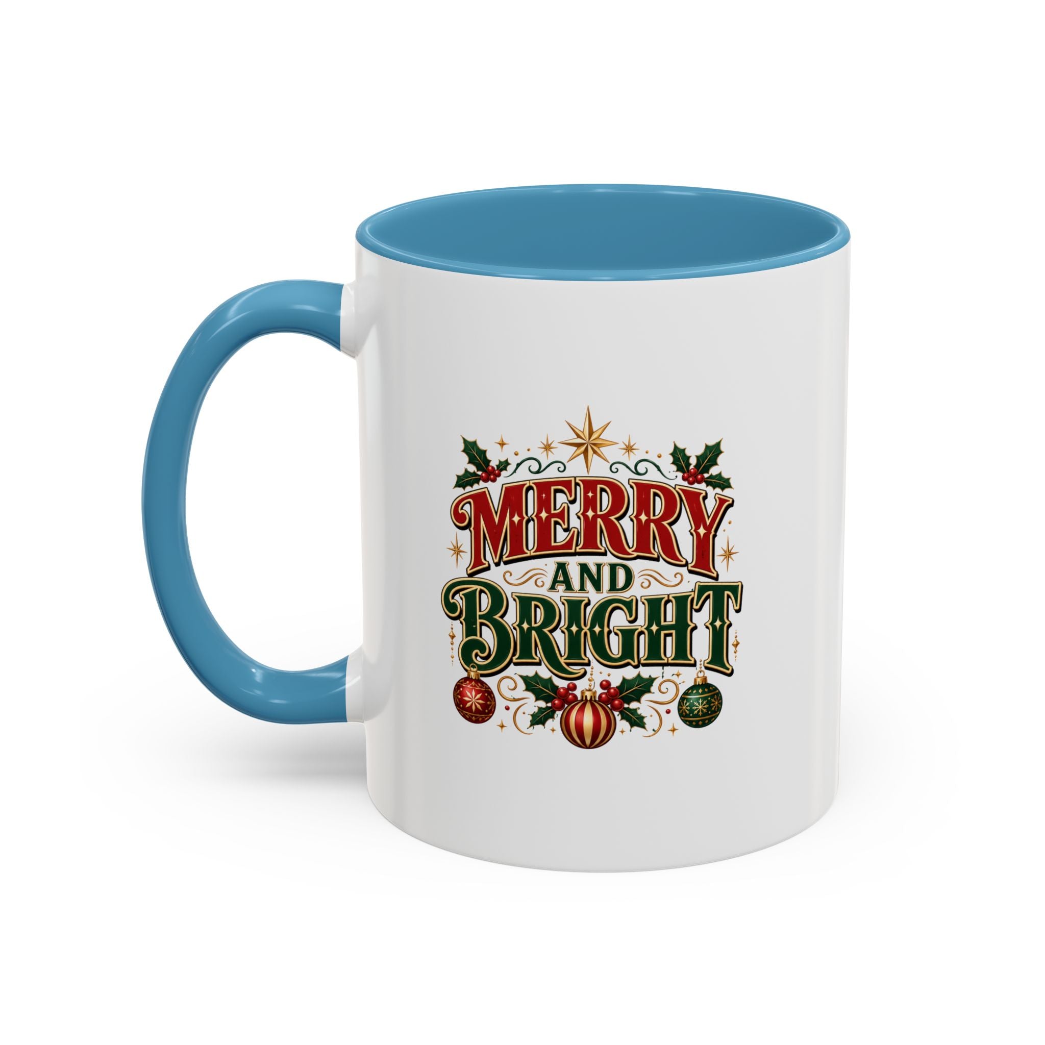 Accent Coffee Mug Merry Bright