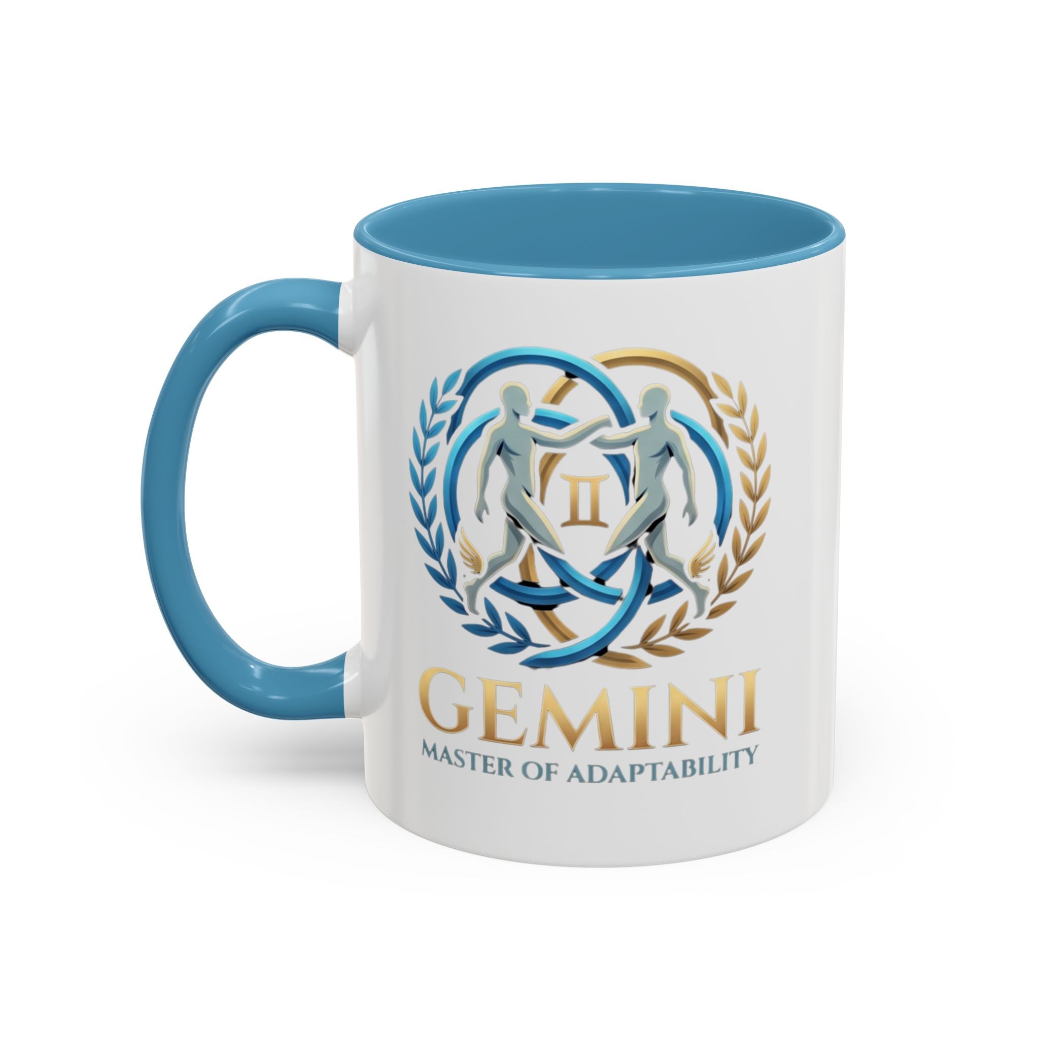 Gemini Zodiac Coffee Mug — 'Master of Adaptability' Accent Mug (11/15oz)