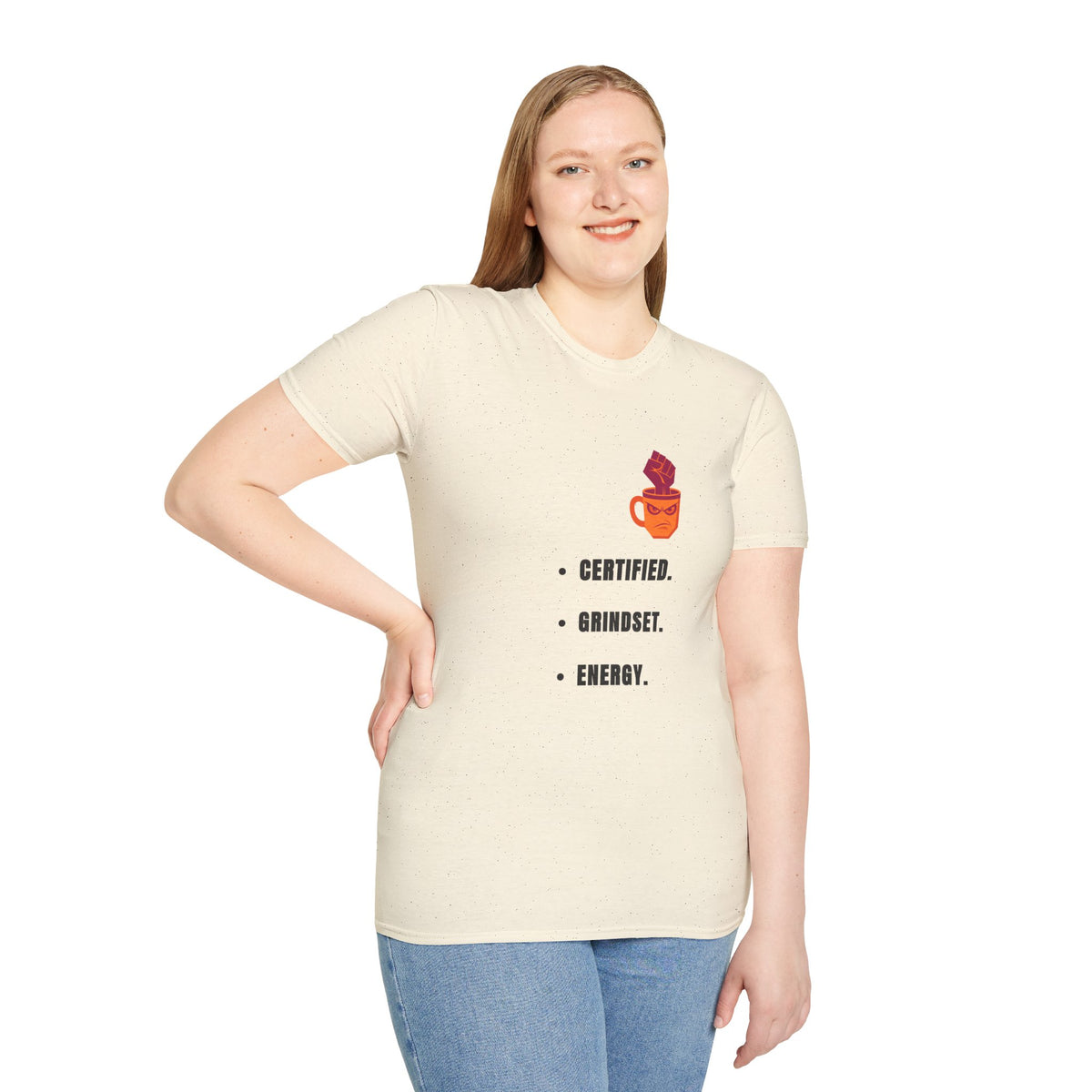 Certified Mindset Tee — "Certified. Mindset. Energy." Motivational Graphic T-Shirt - Trending Now - September 2026