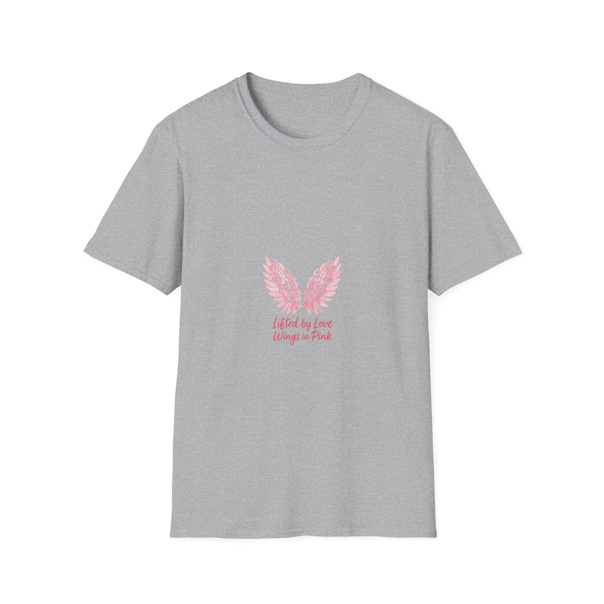 Angel Wings T-Shirt — 'Lifted by Love, Wings of Faith' Inspirational Tee - Trending Now - October 2026