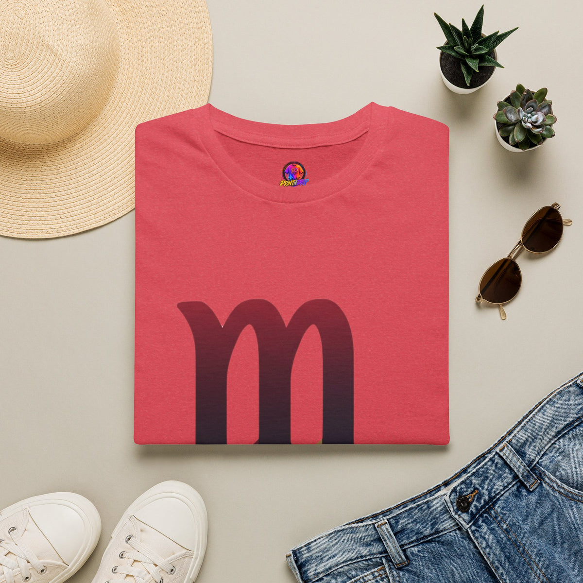 Scorpio Drip Symbol T-Shirt — Zodiac Scorpion Astrology Tee